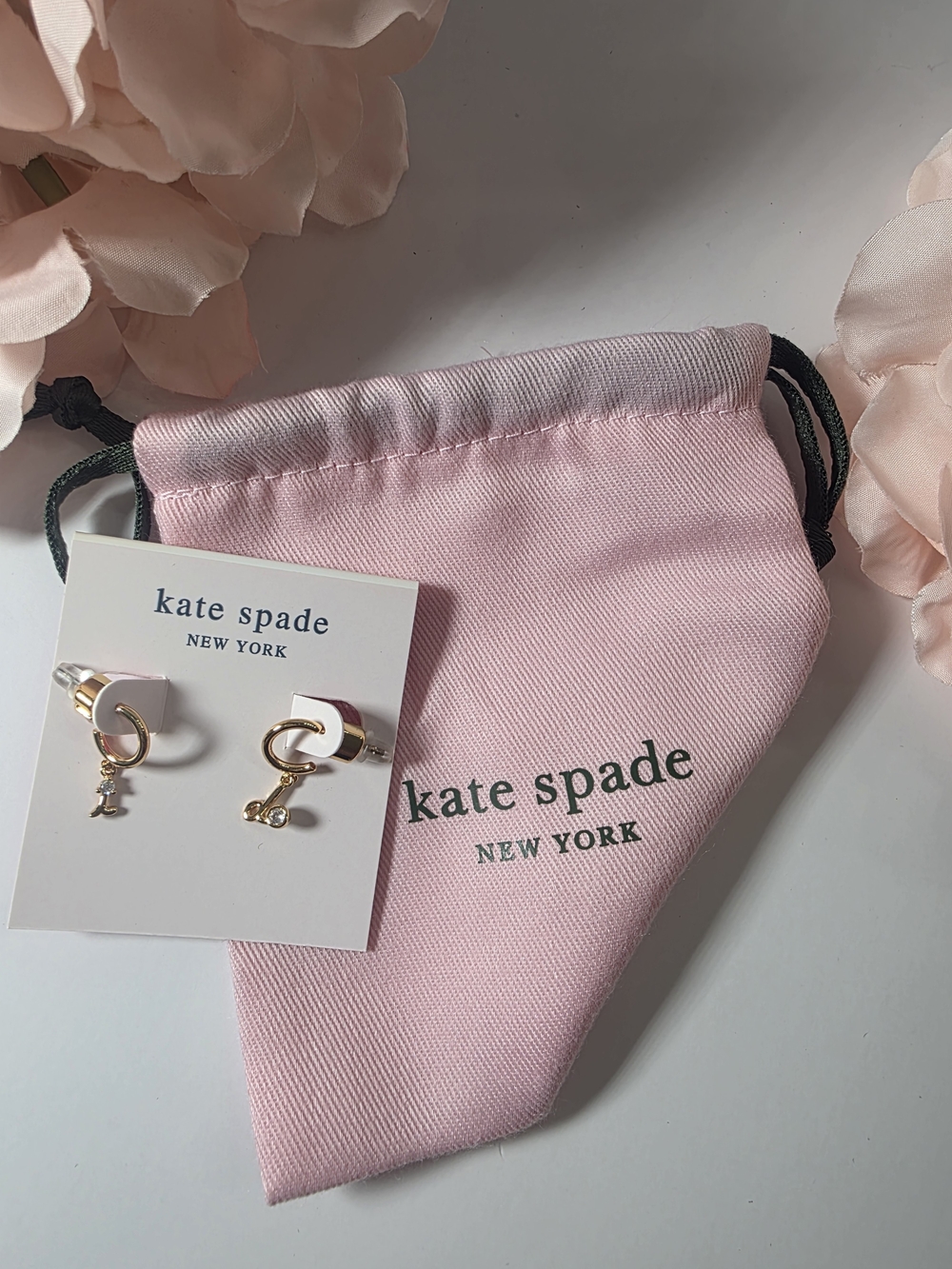 Kate Spade - I Do - Wedding Gold Hoop Earrings